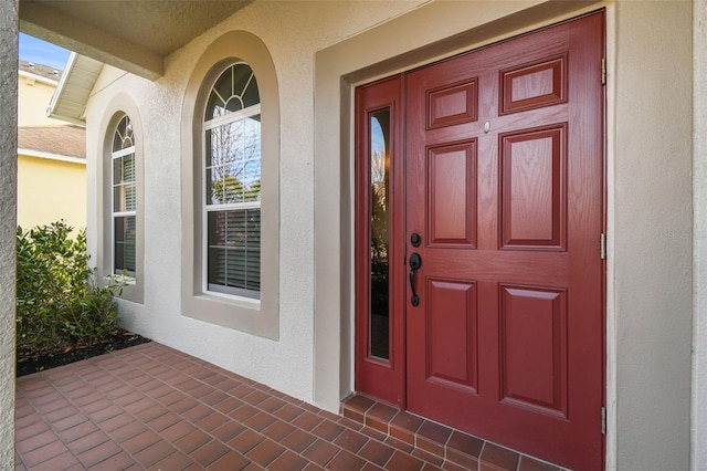 view of property entrance