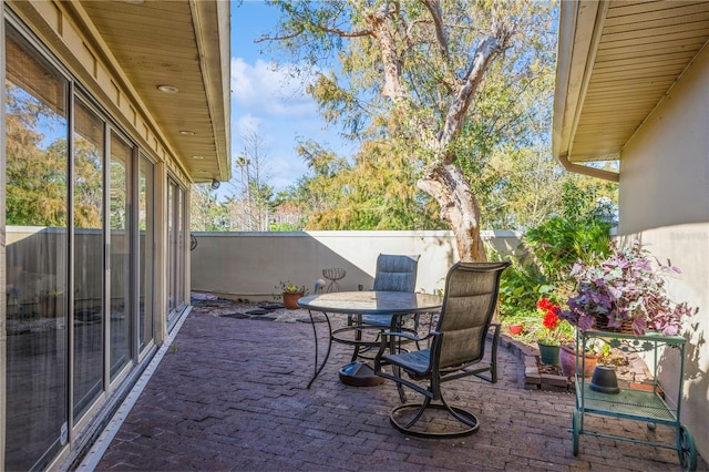 view of patio / terrace