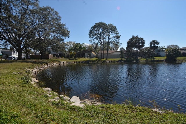 property view of water