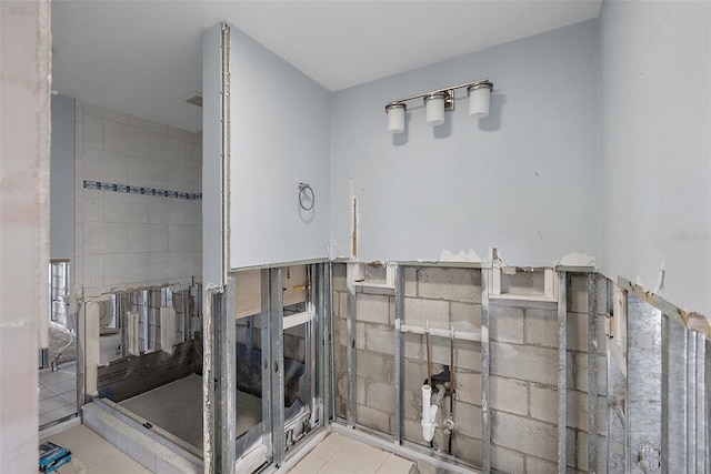 bathroom featuring tile patterned floors