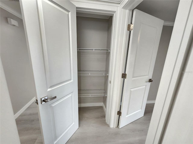 view of closet