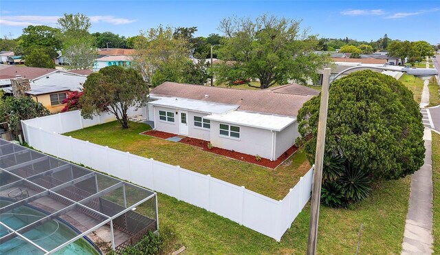 9334 Ledgestone Ln, Port Richey, FL 34668 - bird's eye view
