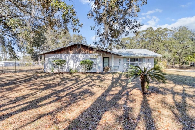 view of ranch-style house