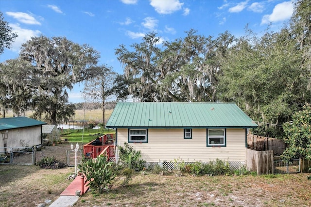 view of side of home