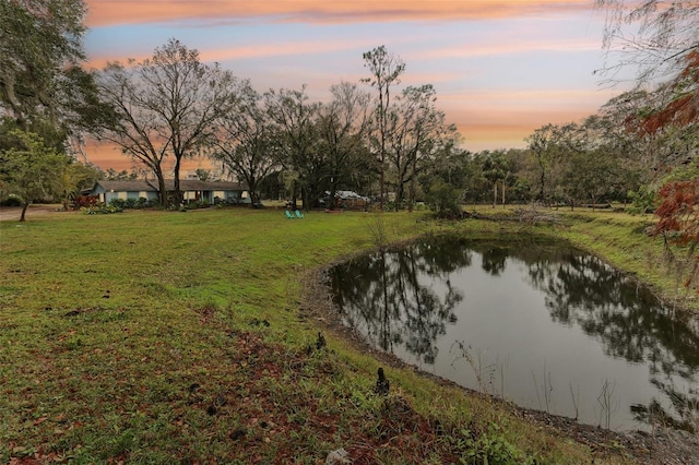 property view of water