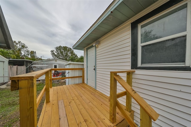 view of deck