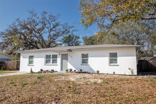 view of ranch-style house