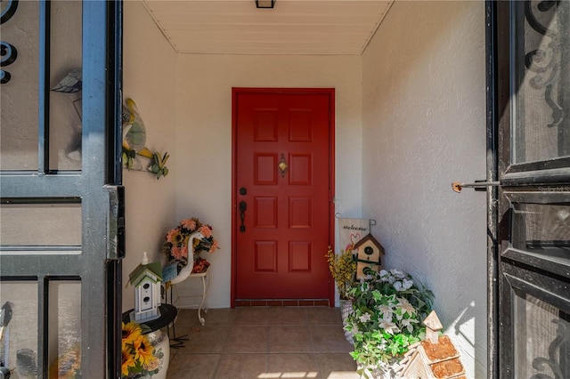 view of entrance to property