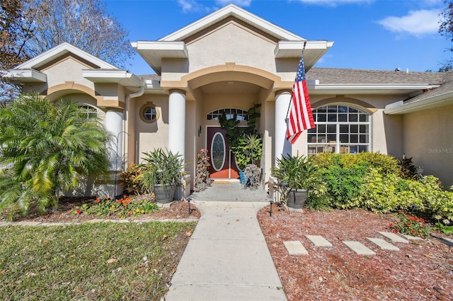 view of property entrance