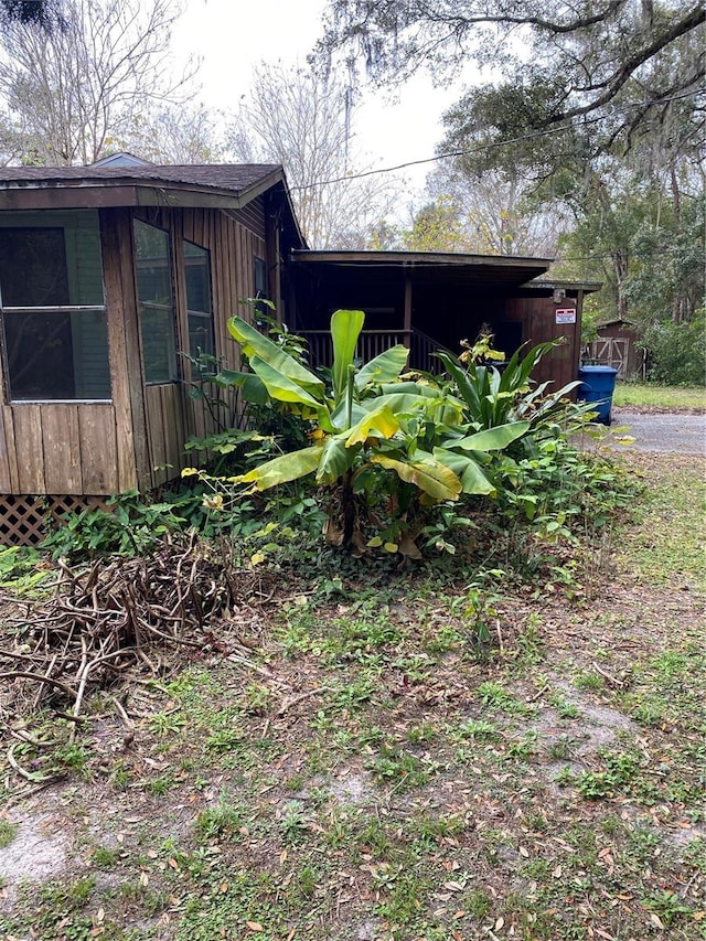 view of side of home