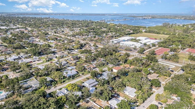 7312 7th Ave NW, Bradenton, FL 34209 - aerial view of property and surrounding area featuring a nearby body of water
