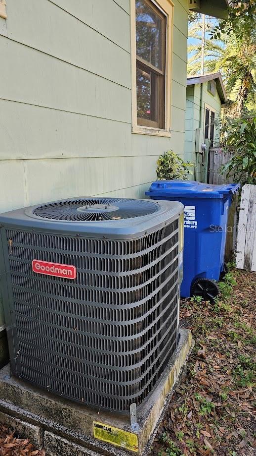 exterior details featuring central air condition unit