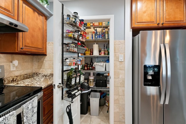 view of pantry