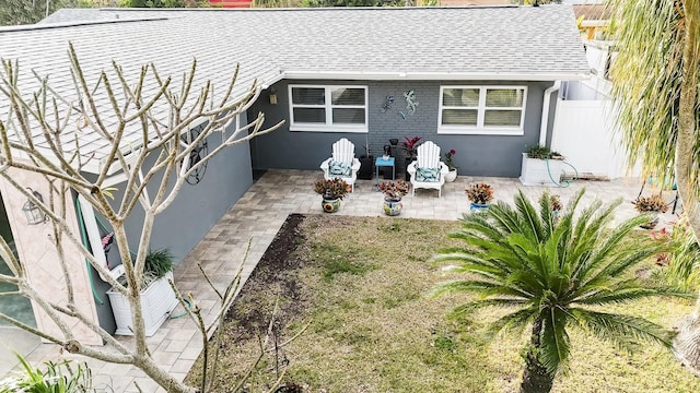 exterior space featuring a patio area