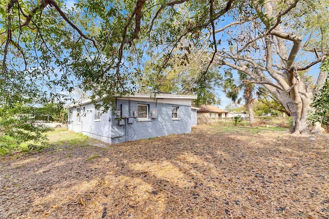 view of rear view of house