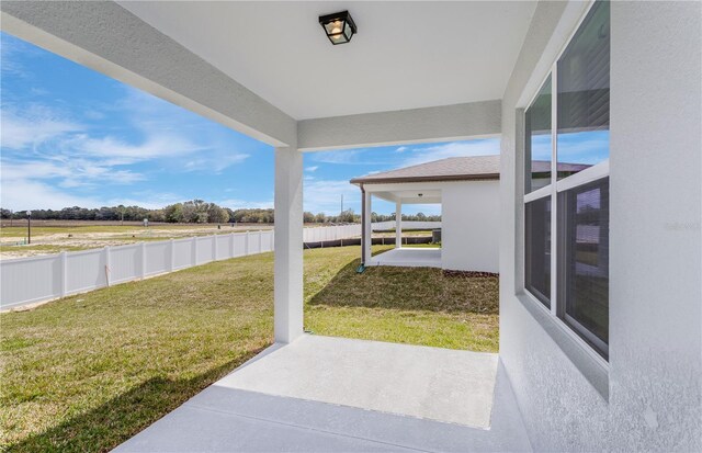 6805 SW 90th Loop, Ocala, FL 34476 - view of yard featuring a patio area and fence