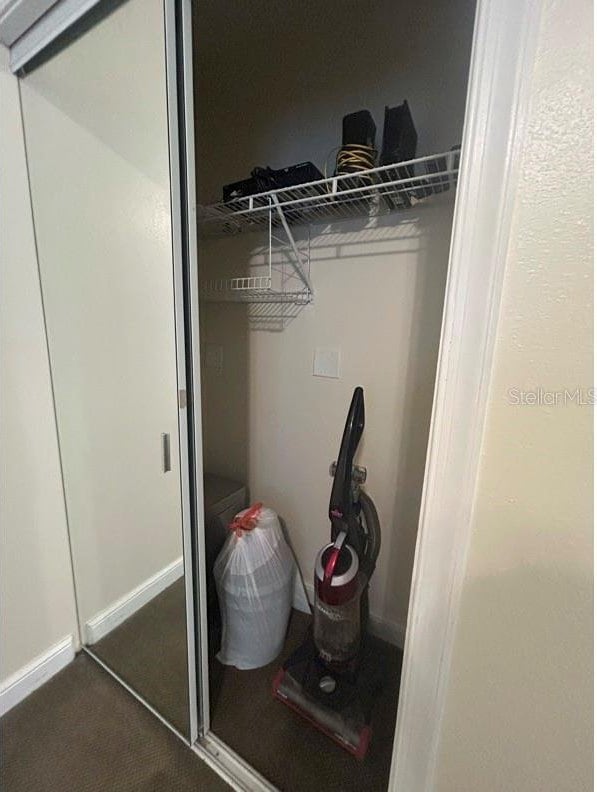 view of closet