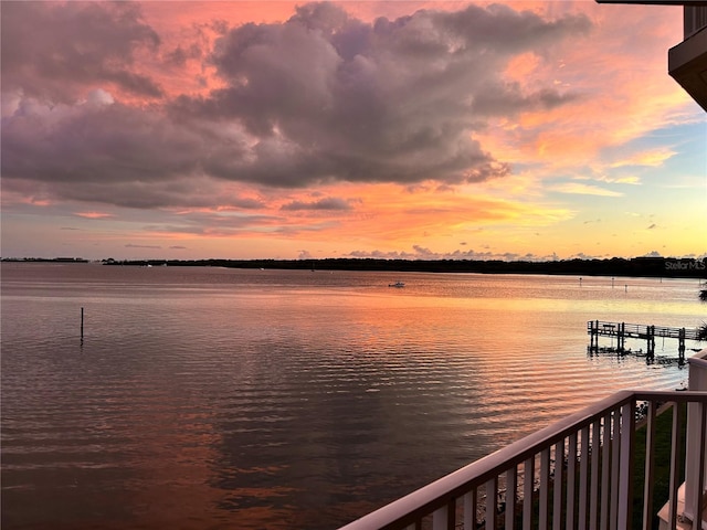 property view of water