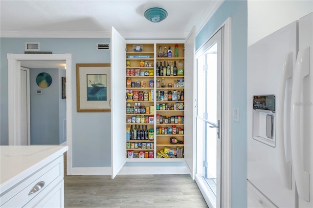 view of pantry