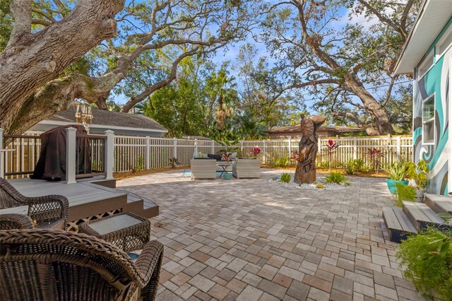 view of patio