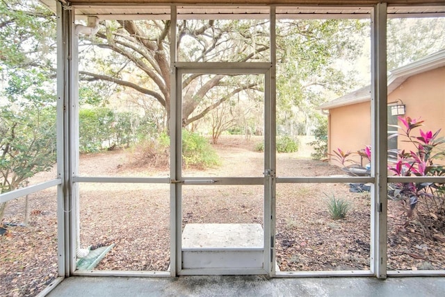 view of doorway