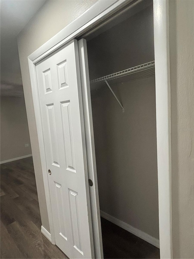 view of closet