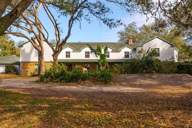 view of front of house