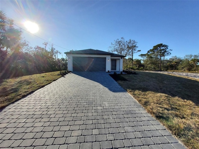 exterior space with a lawn