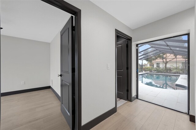 5809 Cruiser Way, Tampa, FL 33615 - foyer entrance featuring light wood-style flooring