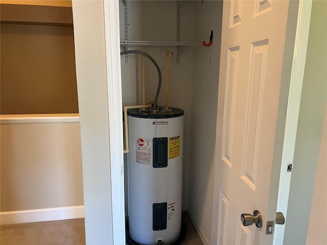 utilities with electric water heater