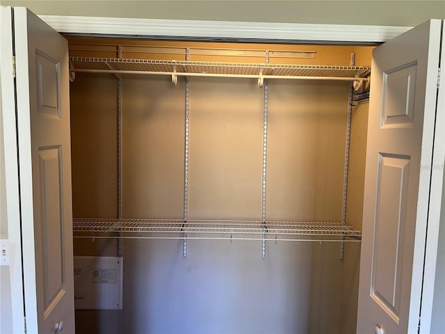 view of closet