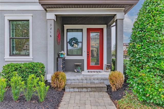 view of entrance to property