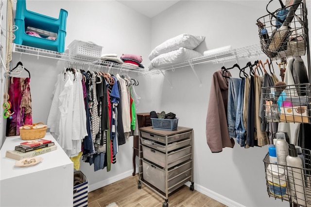 view of spacious closet