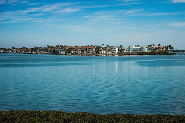 property view of water