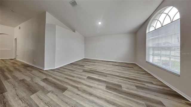 interior space featuring light wood-type flooring