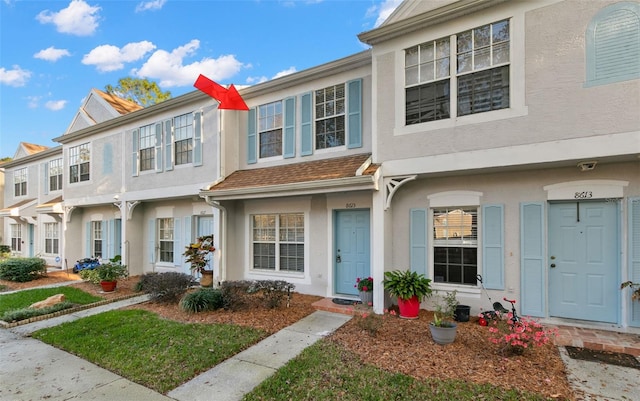 view of townhome / multi-family property