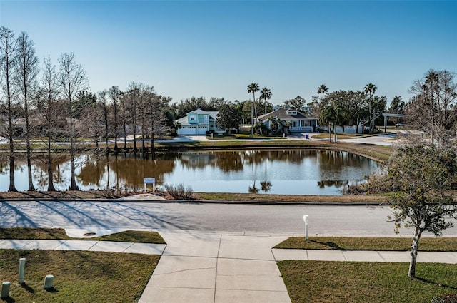 property view of water