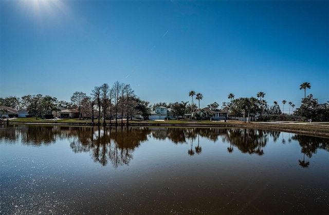 property view of water