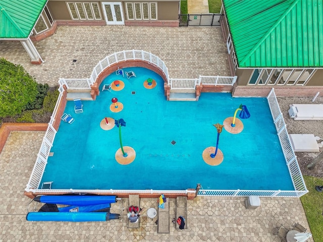 view of pool