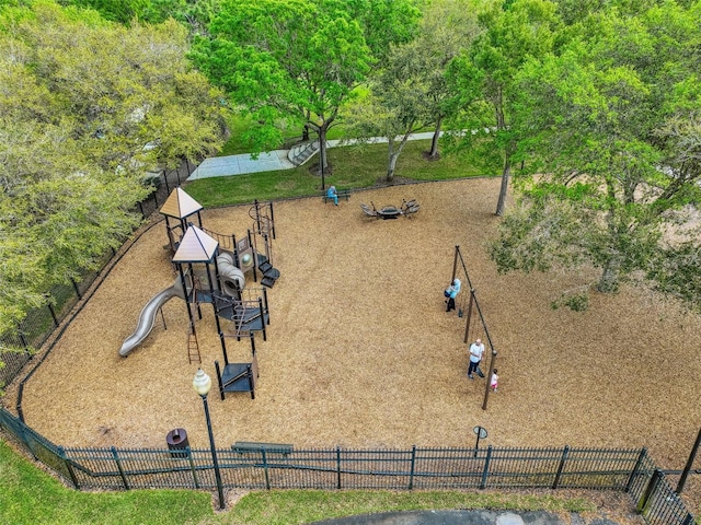 view of home's community featuring a playground