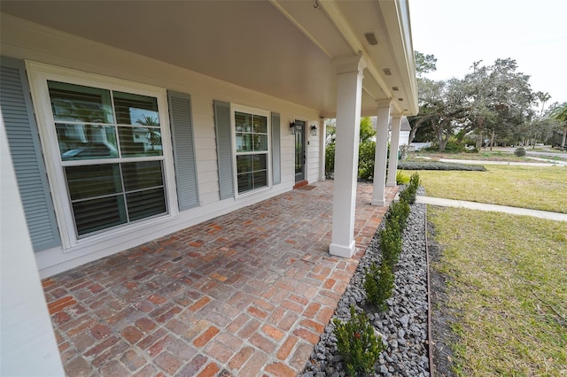 view of patio