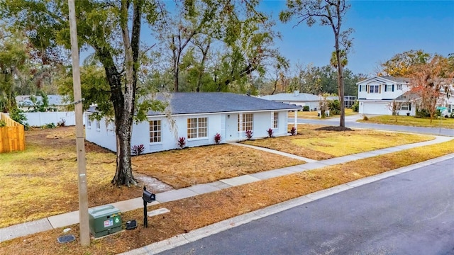 view of front of house