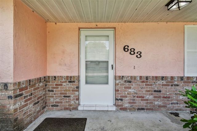 view of property entrance