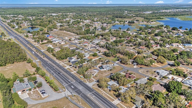 6009 County Line Rd, Spring Hill, FL 34606 - aerial view with a water view