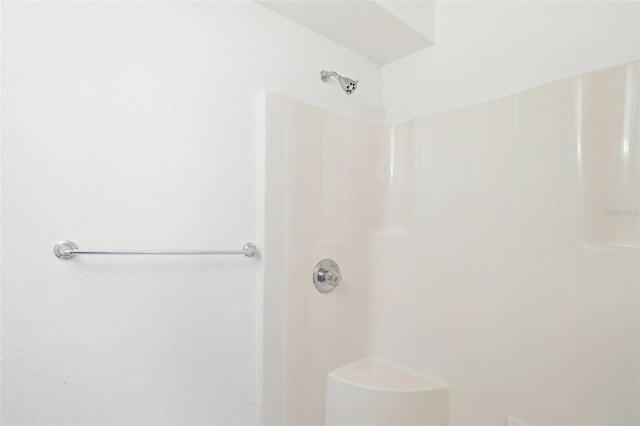 bathroom with walk in shower