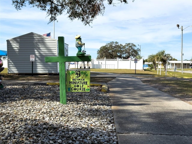 exterior details with fence