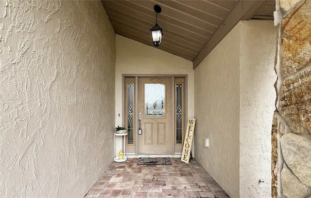 view of property entrance