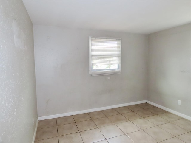 view of tiled empty room