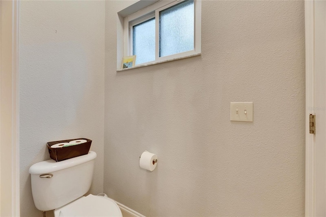 bathroom with toilet