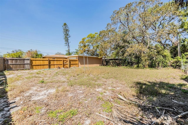 5130 Dr Martin Luther King Jr St S, Saint Petersburg, FL 33705 - view of yard with fence